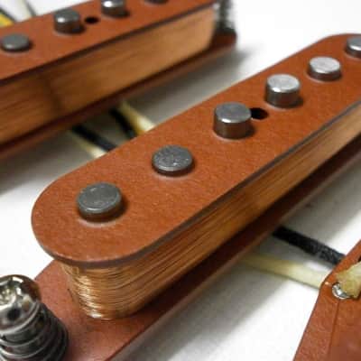 Stratocaster MIXED Magnets Alnico 2/5 Coil Tapped Mid Custom Guitar Pickups Set by Q pickups Strat image 4