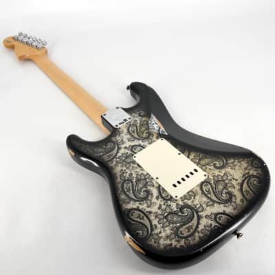 2018 Fender Custom Shop Limited Edition ’68 Stratocaster Relic - Black Paisley - Trades image 3