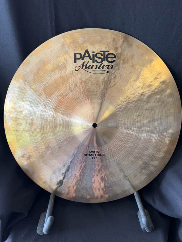 Paiste Masters 22” Dark Crash Ride (2308g) | 2024 | Excellent Condition image 1