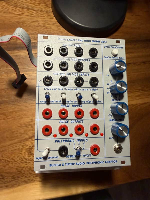 Buchla Tiptop Audio 264t Quad Sample and Hold / Polyphonic Adaptor Eurorack Module image 1