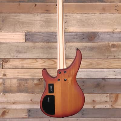 Yamaha TRBX504 Bass Guitar Brick  Burst image 5