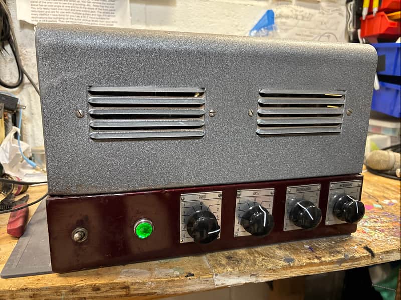 Challenger CH30 6L6 Tube amplifier in working condition! Fully refurbished screen prop image 1