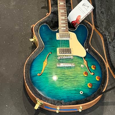 MINT! Gibson Memphis ES-275 Custom Silver City Finish Bigsby RARE