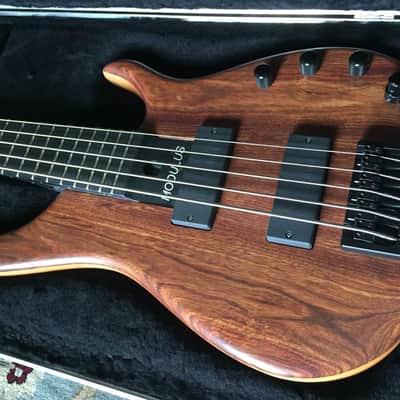 Modulus Quantum 5 Bass Guitar NOS Bartolini - TOP OF LINE 2006 Natural image 4
