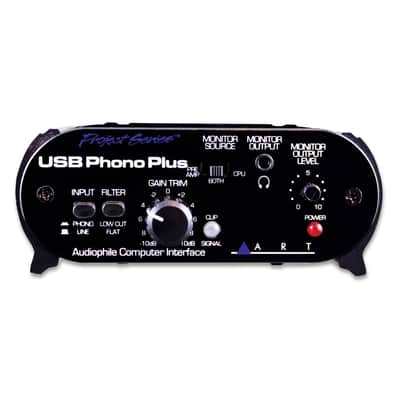 ART USB Phono Plus Phono Preamp and Audio Interface PhonoPlus USBPhonoPlus PS + image 6
