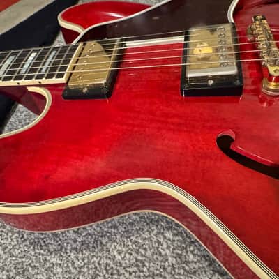 GIBSON 2010 CUSTOM SHOP ES 355 MONO VARITONE MAESTRO TAILPIECE ANTIQUE FADED CHERRY image 4