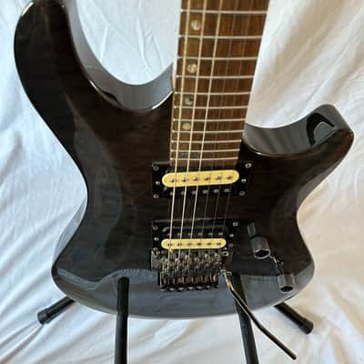 Anthem S-style Electric 24 Fret Guitar HH 2009 - Quilted Top image 8