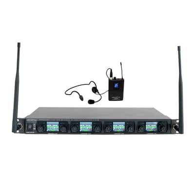 VocoPro UDX-Play-24 24-User PLL Professional Digital Wireless Headset Microphone System image 1