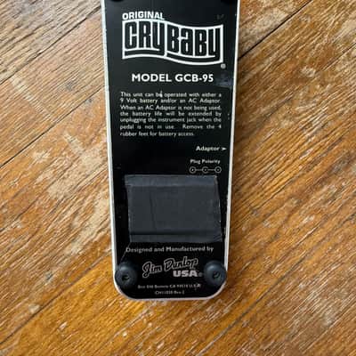 Dunlop GCB95W Limited Edition Cry Baby Wah 2012 - White Pearl image 6