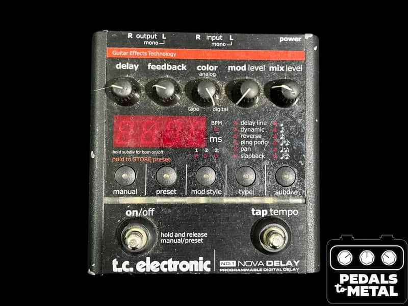 TC Electronic ND-1 Nova Delay | Reverb