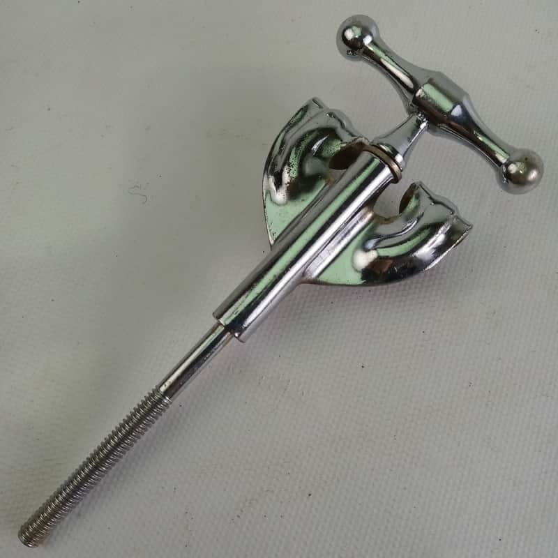 Slingerland Radio King Bass Drum Tension T-Rod+Claw Chrome Vintage 50s 4 1/4"USA image 1