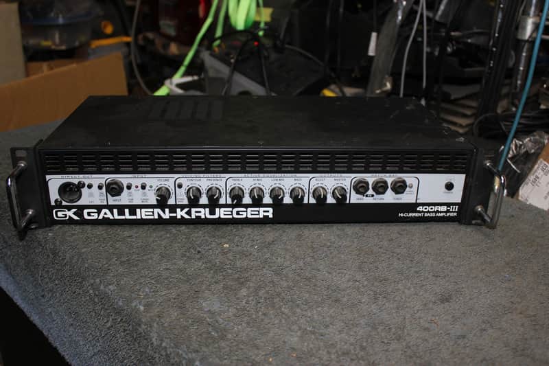 Gallien-Krueger 400RB-III/450 Watt Head image 1
