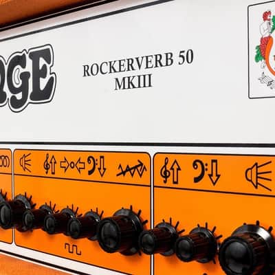Orange Rockerverb MkIII Guitar Amplifier Head (50 Watts), Open Box (Like New) image 4