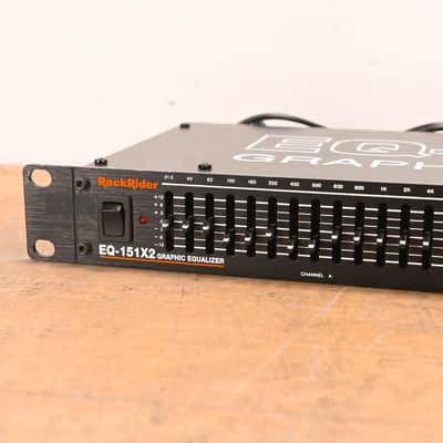 RackRider EQ-151X2 Dual-Channel 15-Band Graphic Equalizer CG01VT7 image 4