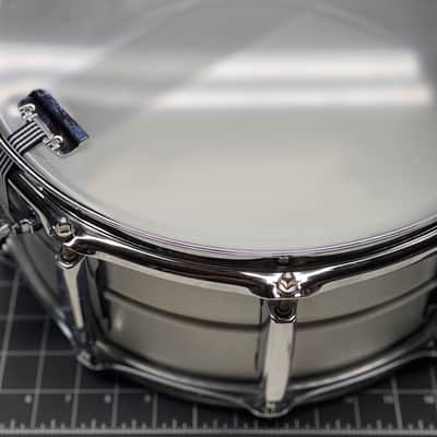 Pearl STE1465AL 14x6.5" Sensitone Elite Aluminum Snare Drum 2010s - Aluminum image 5