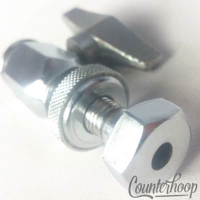 Pearl Hi-Hat Cymbal Stand Clutch Chrome Plating Mount Part Holder Japan image 2