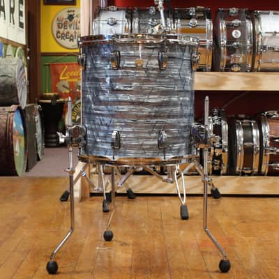 Ludwig Classic Maple Outfit in Sky Blue Pearl 14x20 8x12 14x14 image 7