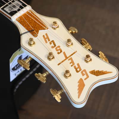 Rare! 2006 Gretsch G6022CWFF White Falcon Rancher MIJ Acoustic Guitar + OHSC image 11