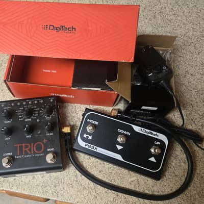 DigiTech TRIO Plus Band Creator + Looper w/ FS3X 3-Button