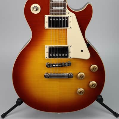 Epiphone Inspired By Gibson Les Paul Standard 50s Washed Cherry Sunburst image 1
