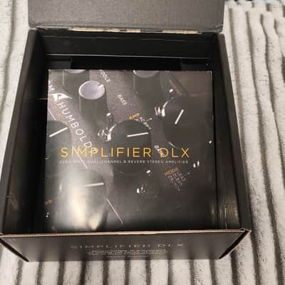DSM & Humboldt Electronics Simplifier Deluxe Zero-Watt Stereo Guitar Preamp / CabSim / DI 2021 - Black imagen 7