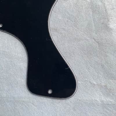 New Guitar Pickguard Fits Gibson Les Paul Junior 1958 Guitar Pickguard Scratch Plate,3 Ply Black image 2