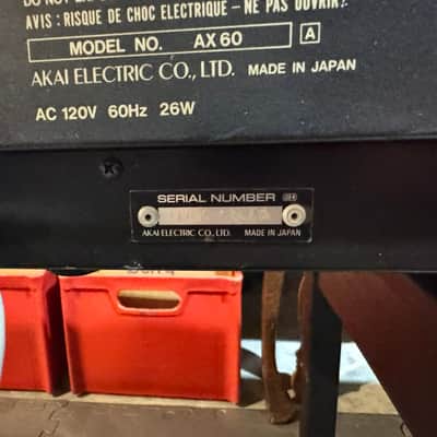 Akai AX60 1980s - Black image 11