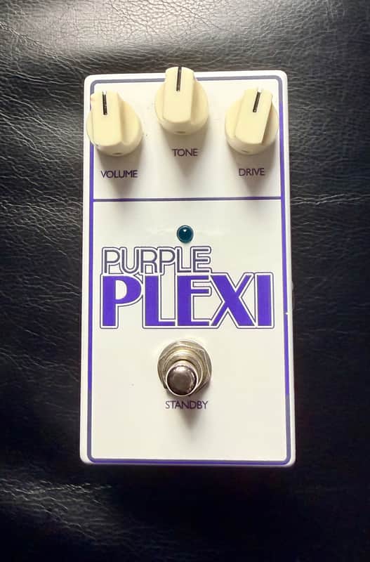 Lovepedal Purple Plexi SE 2014 - 2017 - White / Purple #84 SIGNED by SEAN image 1