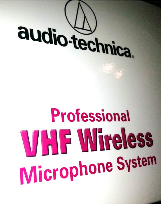 Audio Technica ATW-0327 300 Series VHF Wireless System - Nice! image 1