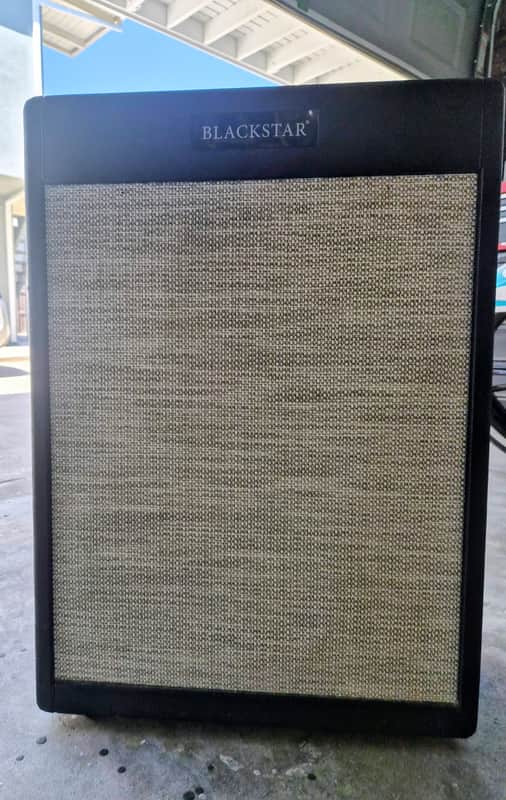 Blackstar STJ212VOC St. James Vertical 2x12" Guitar Speaker Cabinet 2022 - Present - Black image 1