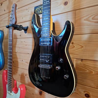 Schecter Omen-6 – Black - Diamond Series image 3