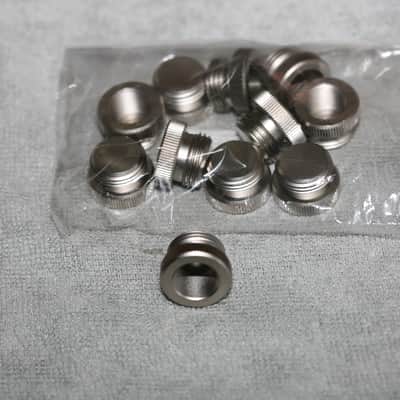 Rca 44/ 77DX, Toshiba/ Aiwa, ect. Stand adapters 10pc set Ribbon/ Condenser mic Brushed Plated Brass image 1