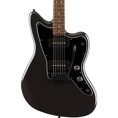 Squier Affinity FSR Jazzmaster Metallic Black image 1