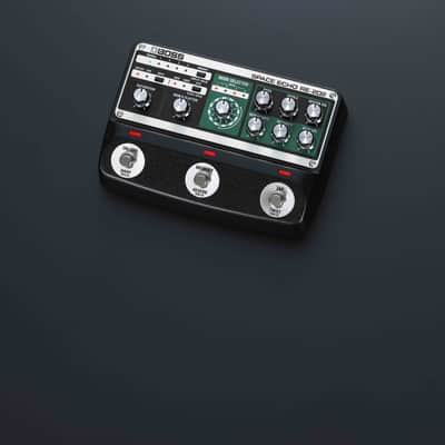 Boss RE-202 Space Echo Delay and Reverb Effects w/ Instrument Cables image 7