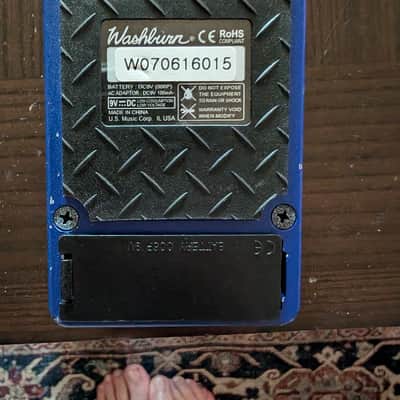 Washburn LSEBOD Blues Overdrive 2000s - Blue image 2
