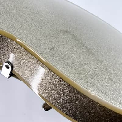 1997 Epiphone Limited Edition Riviera - Peerless Korea - Silver Sparkle image 15