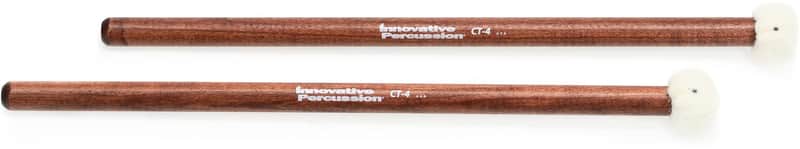 Innovative Percussion CT-4 Concert Timpani Mallets - Medium Hard (3-pack) image 1