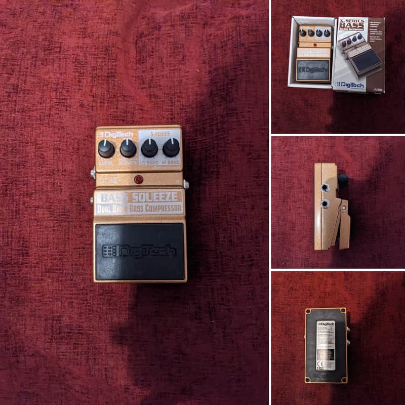 DigiTech Main Squeeze Compressor Sustainer Pedal | Reverb UK