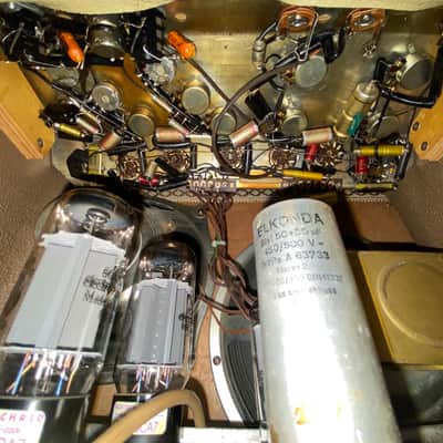Suprem Solist 1960 - Creme Tolex 25 Watt rms Vibrato Made in Germany image 9