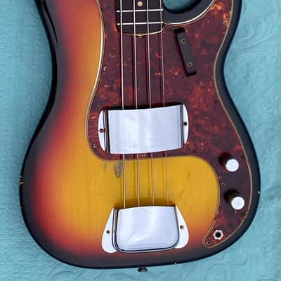 Fender Precision Bass 1964 - Sunburst - Super Sound image 3