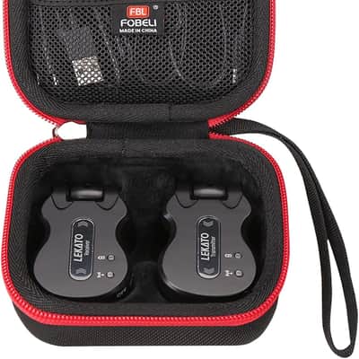 LEKATO WS-50 5.8GHz Wireless Guitar System + FOBELI Hard Case — NEW, Free Ship image 9