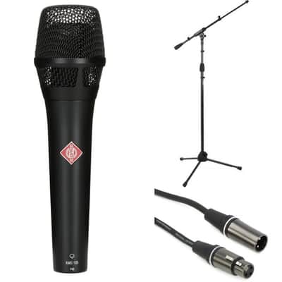 Neumann KMS 105 Microphone Bundle with Stand and Cable - Matte Black image 2