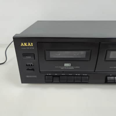 Akai - HX27W - Double Cassette Deck - New Belts image 10