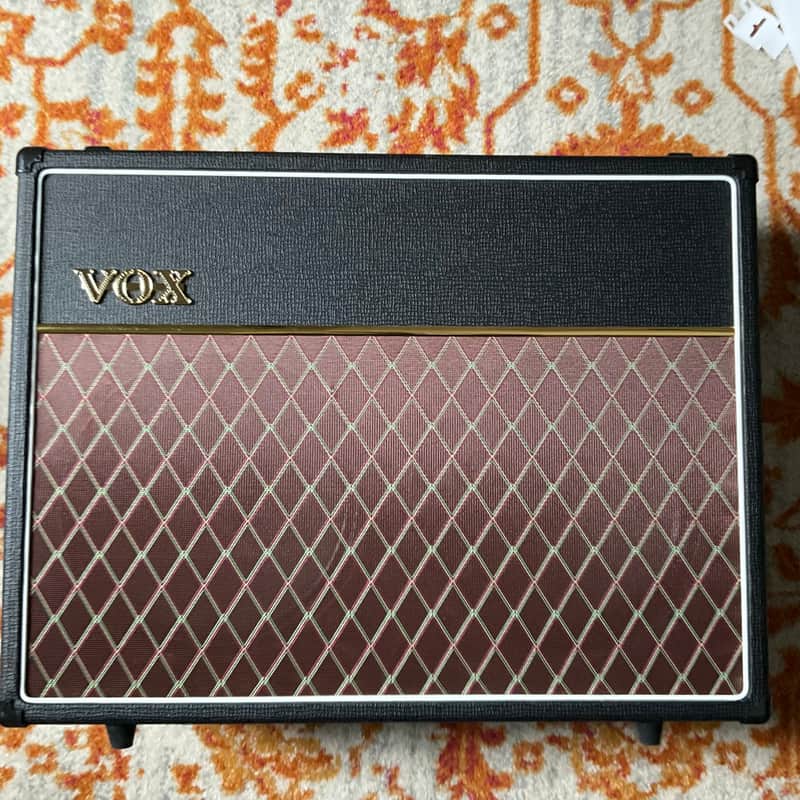 Vox 212C - 60W 16 Ohm Black 2X12 Upgraded Celestion G12H Anniversary Speakers image 1
