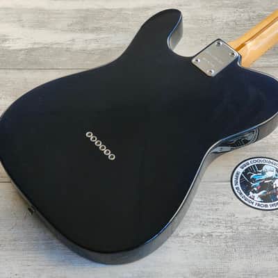 1974 Greco Japan TE-500 Thinline Semi Hollowbody Telecaster Deluxe (Navy Blue Sparkle) image 12
