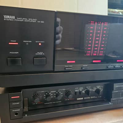 Yamaha M-80 & C-80 Class A High-End Amplifier Set image 2