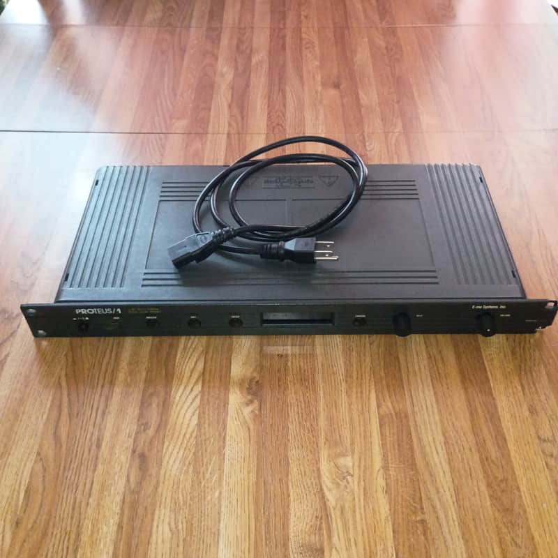 E-MU Systems Proteus/1 Rackmount 32-Voice Sampler Module 1989 - Black