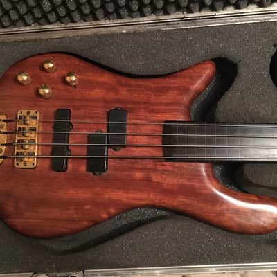 Warwick  Streamer 1991 Natural lined Fretless image 3