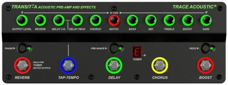 Trace Elliot Transit A Acoustic Guitar Pre-Amp Effects Pedal Transit-A - NEW image 1