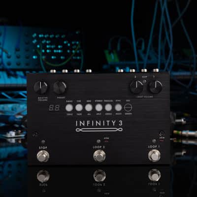 Pigtronix SPL3 Infinity 3 Stereo Double Looper Guitar Effects Pedal image 7
